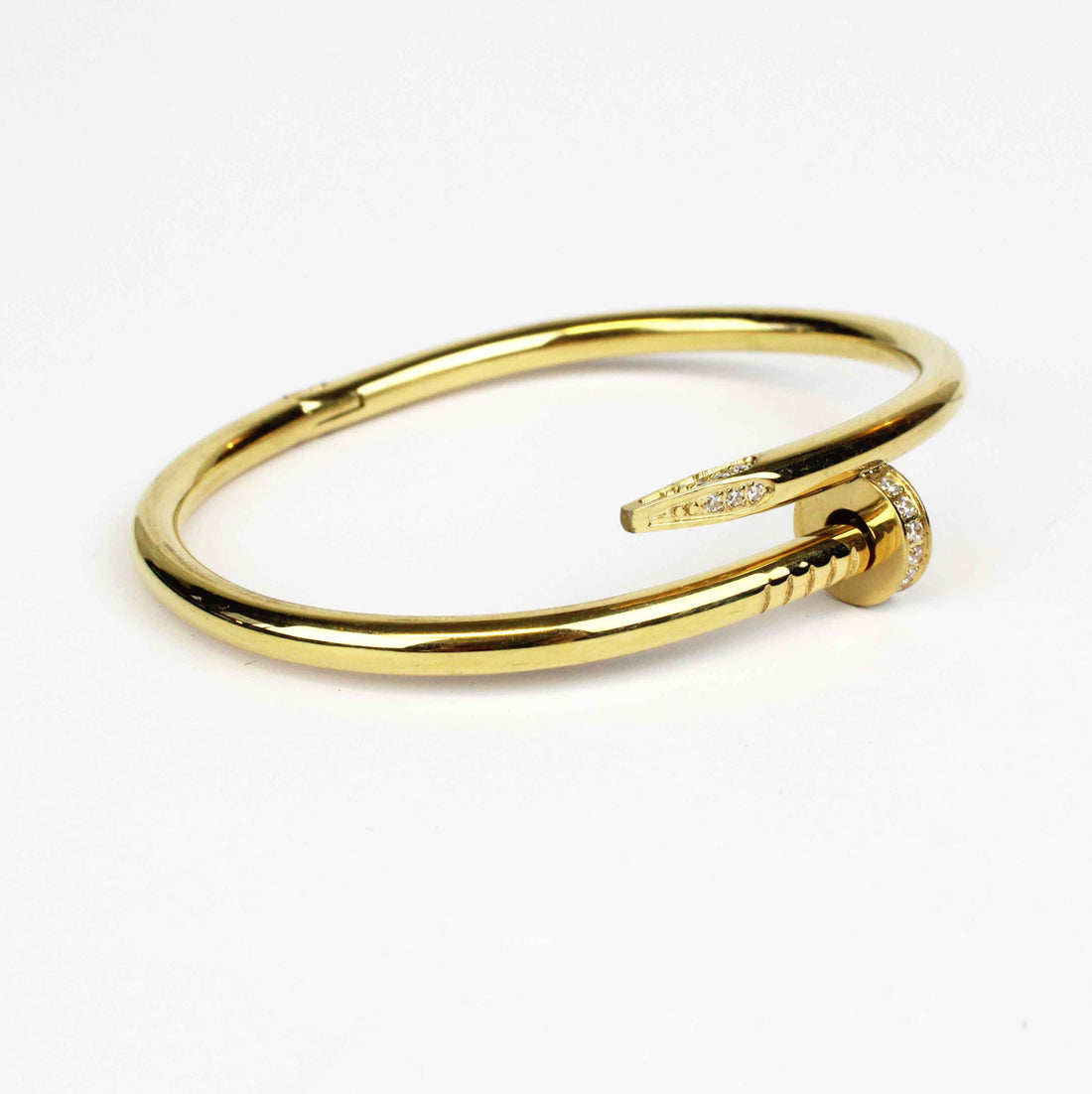 Pulsera Clavo Dorada