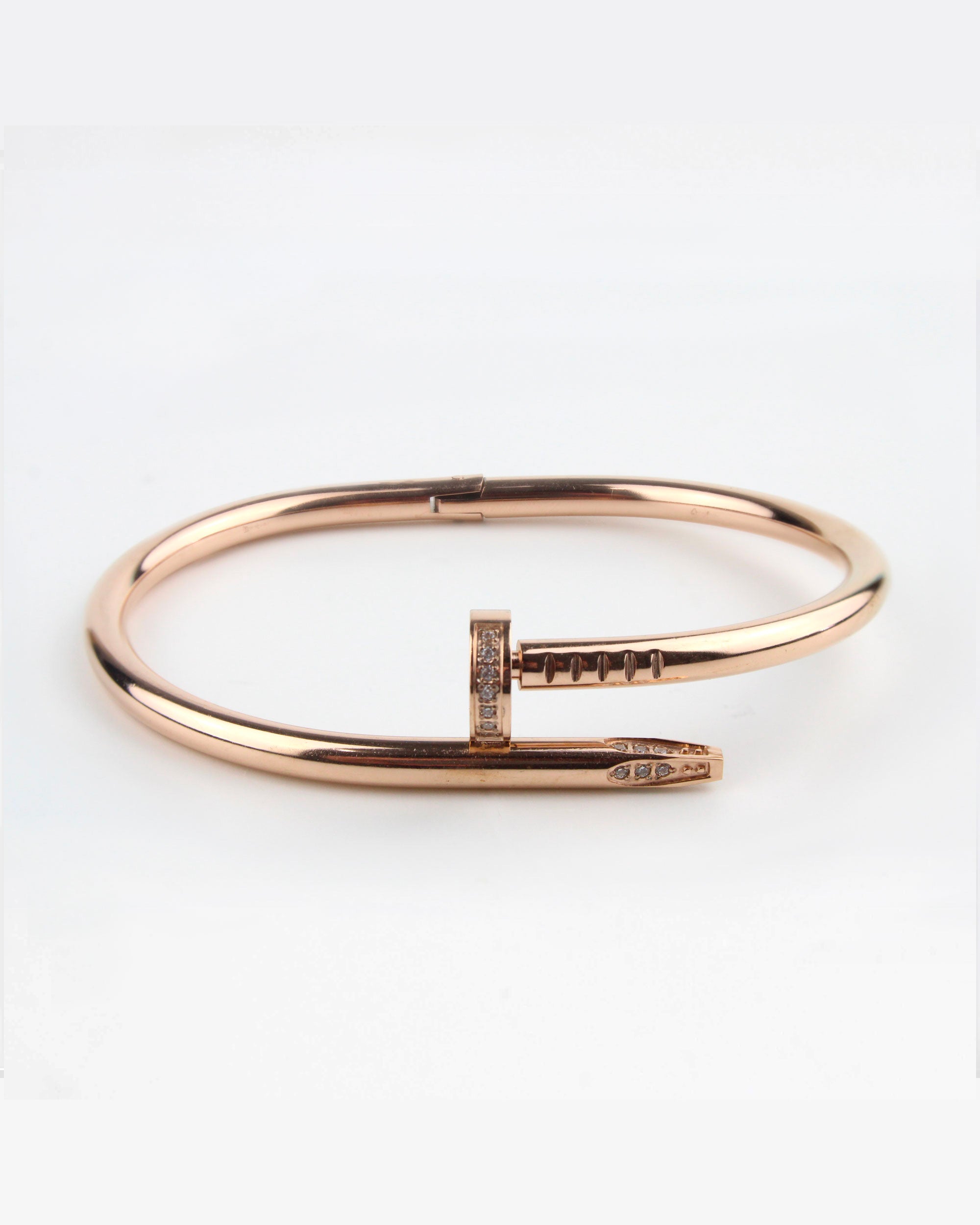 Pulsera Clavo Rosa Gold