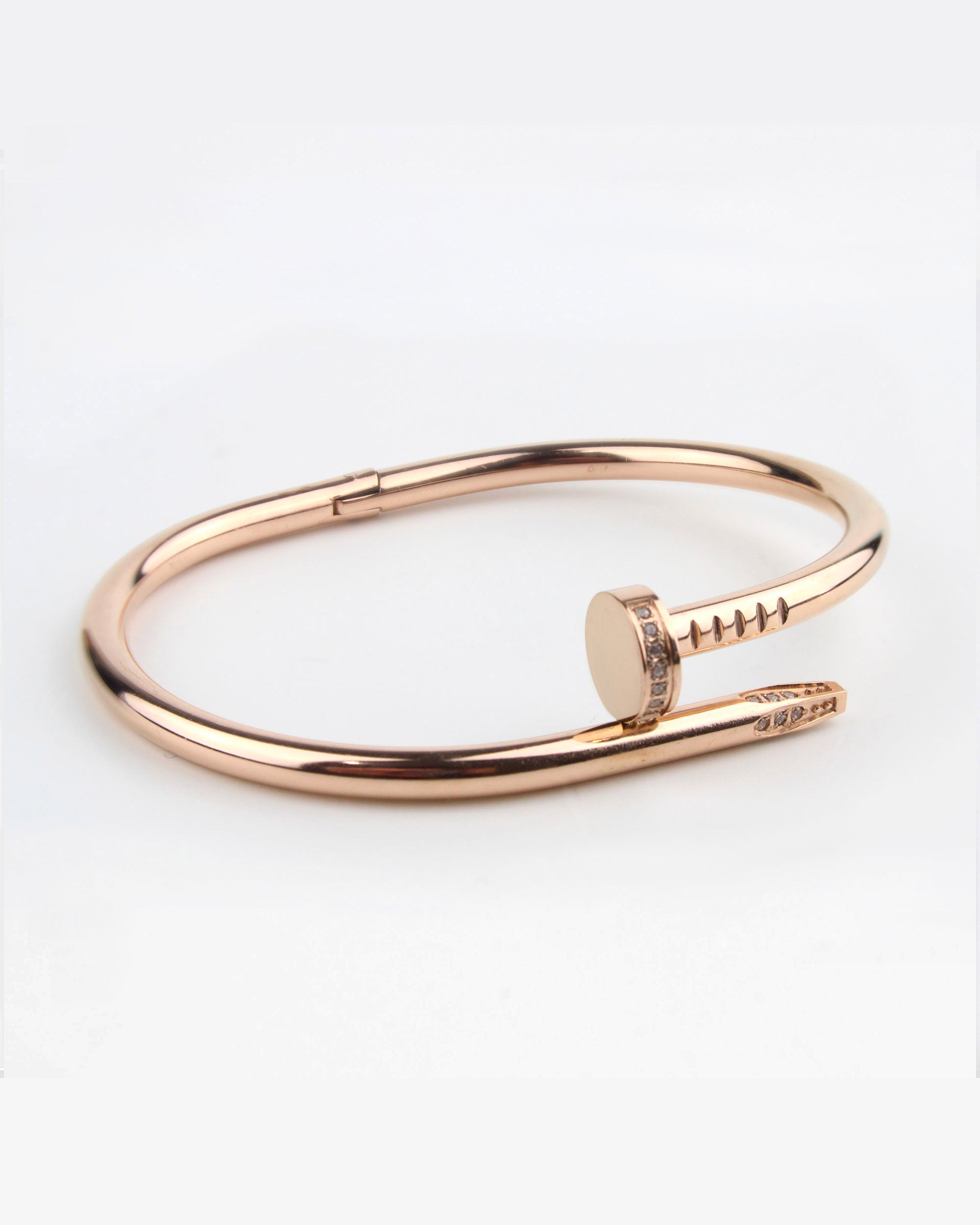 Pulsera Clavo Rosa Gold
