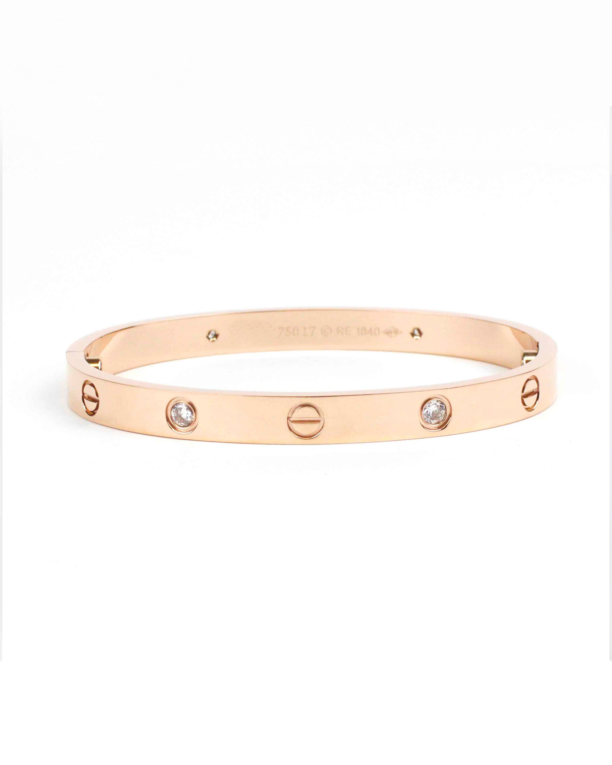 Pulsera Love Rosa Gold