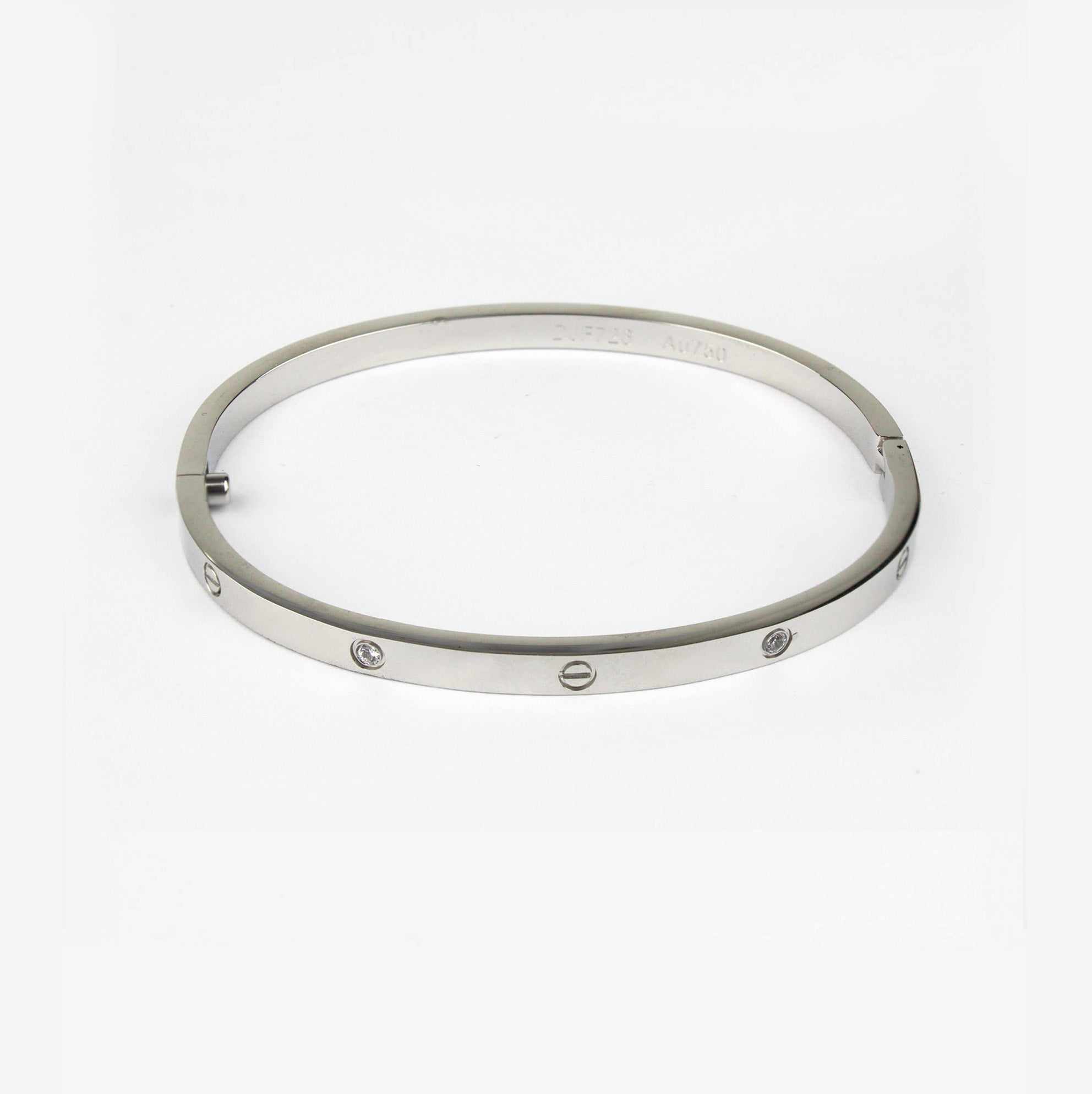 Pulsera Love Silver Delgada 2
