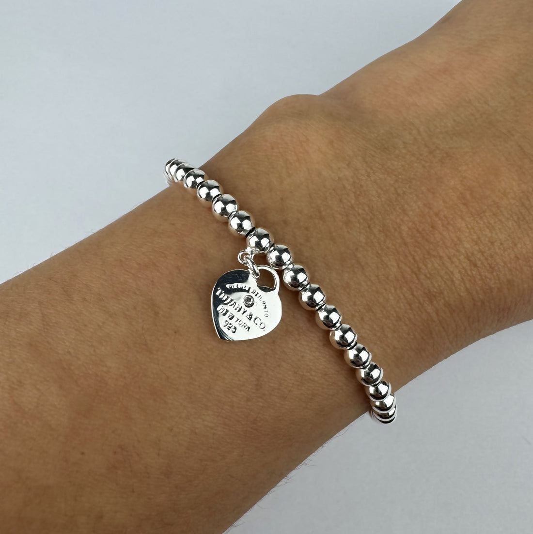 pulsera corazon tiffany