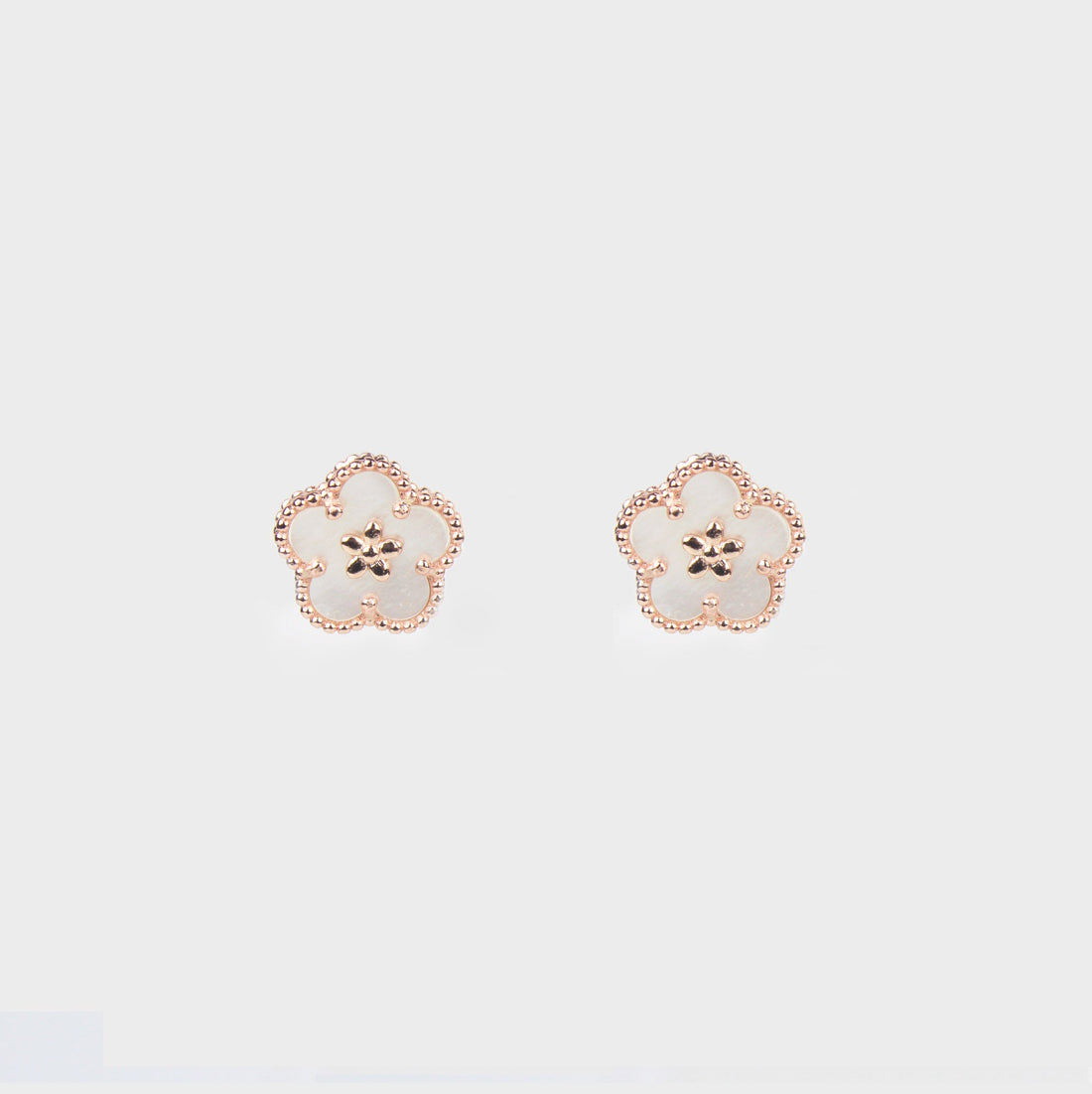 Aretes Rosas Van Cleef