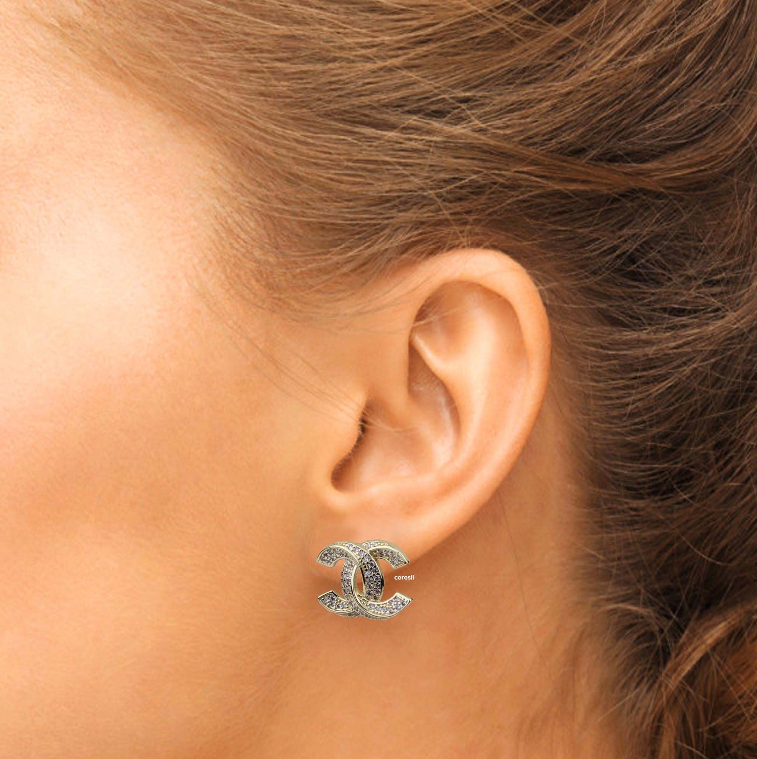Aretes Chanel 13