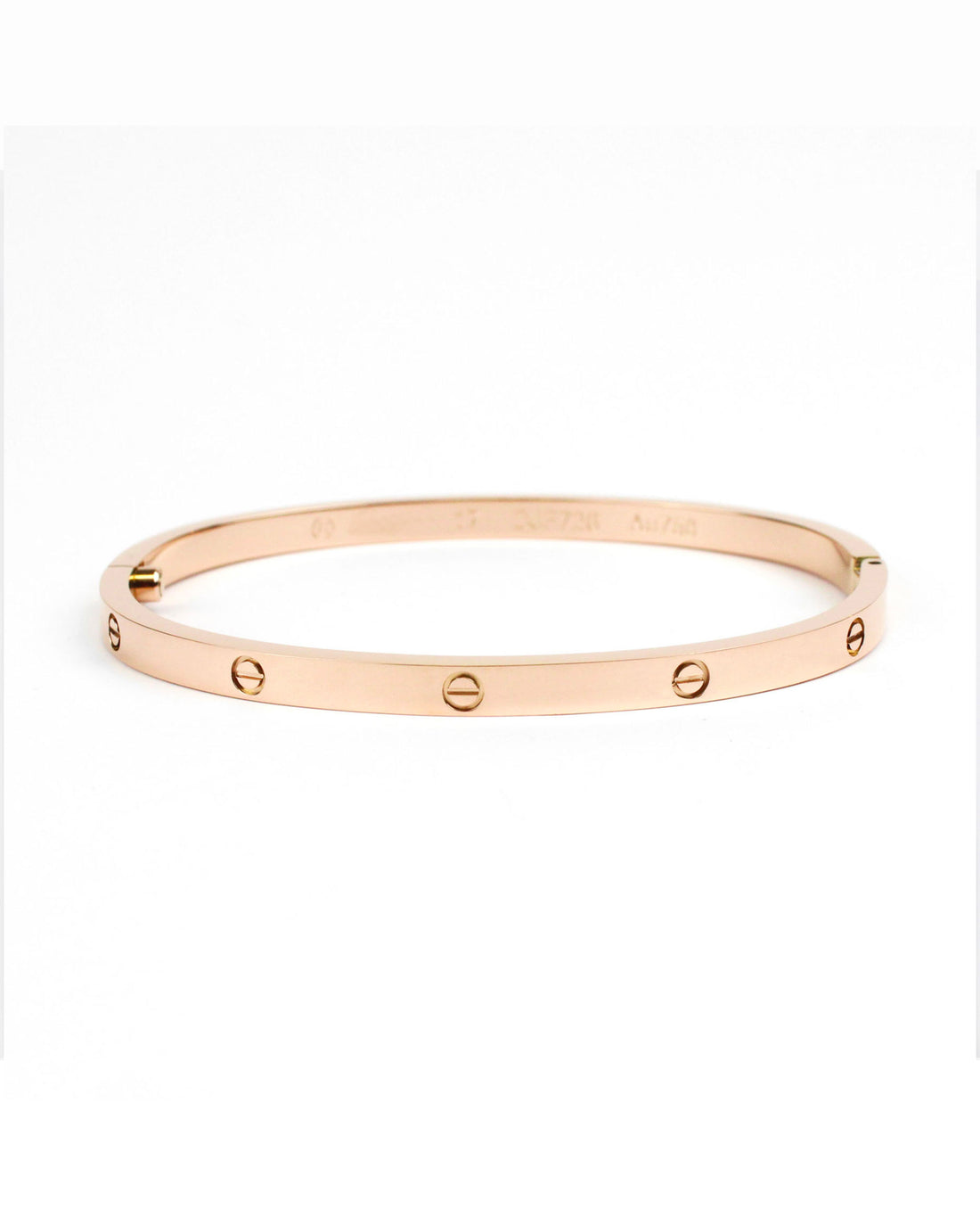 Pulsera Love Rosa Gold Delgado